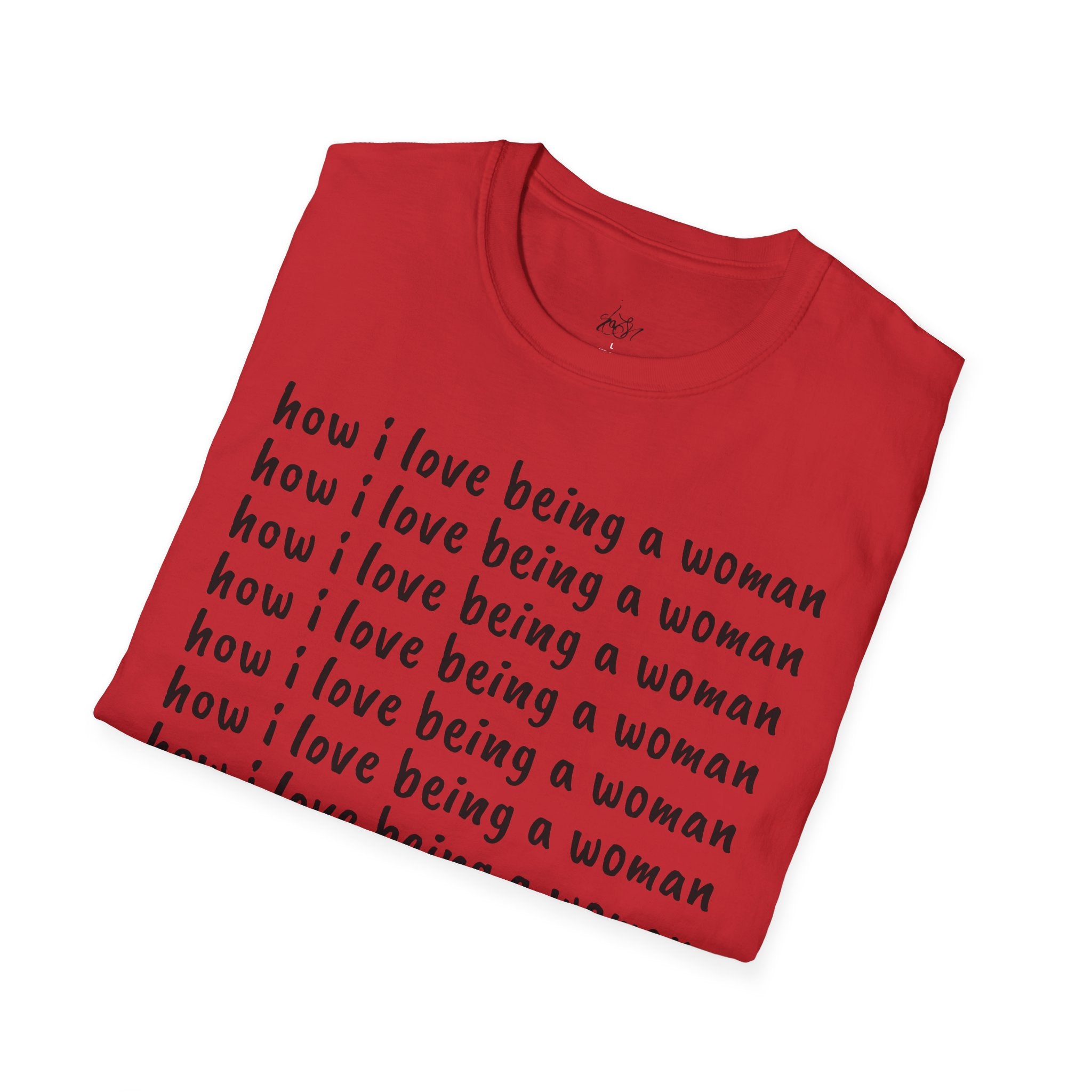 How I Love Being a Woman T-Shirt — Feminine Empowerment Graphic Tee