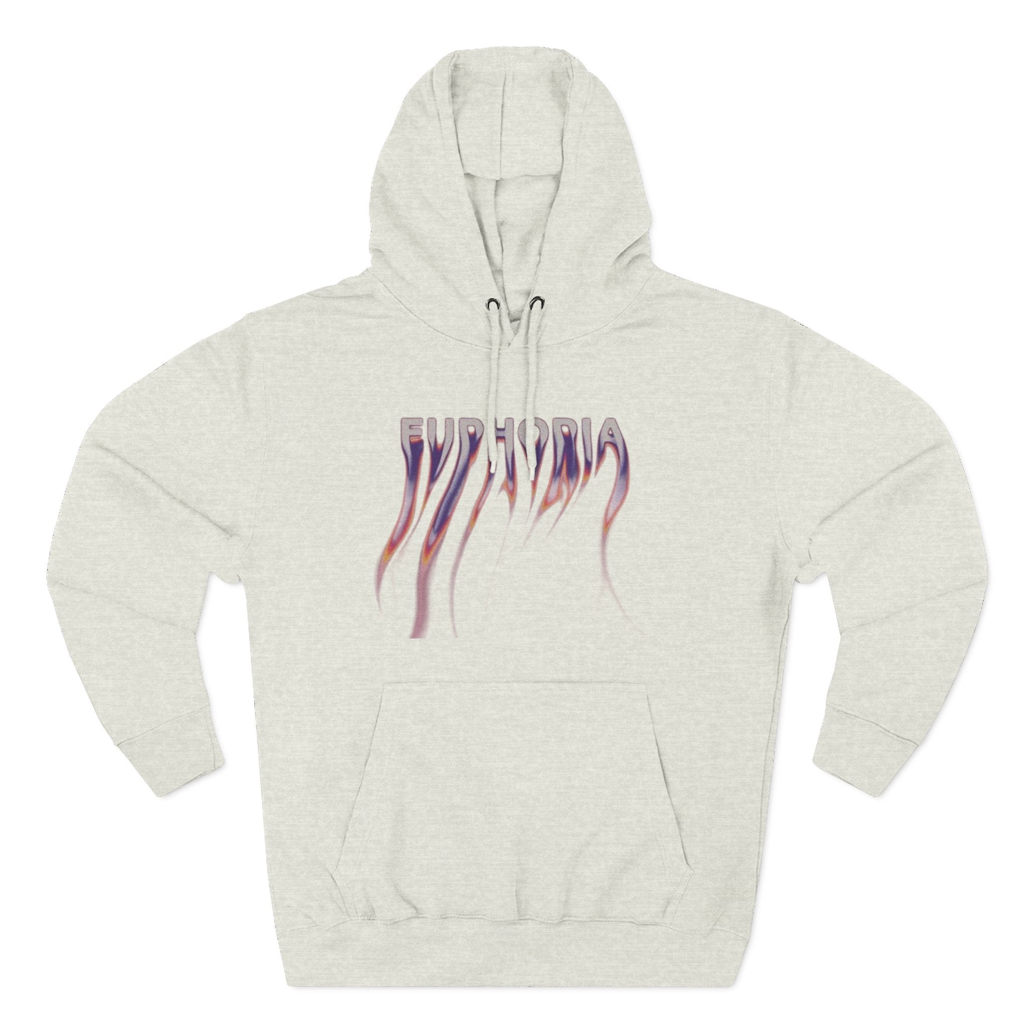 LARSNOIRE Hoodie — 'Euphoria' Gradient Gothic Logo Pullover
