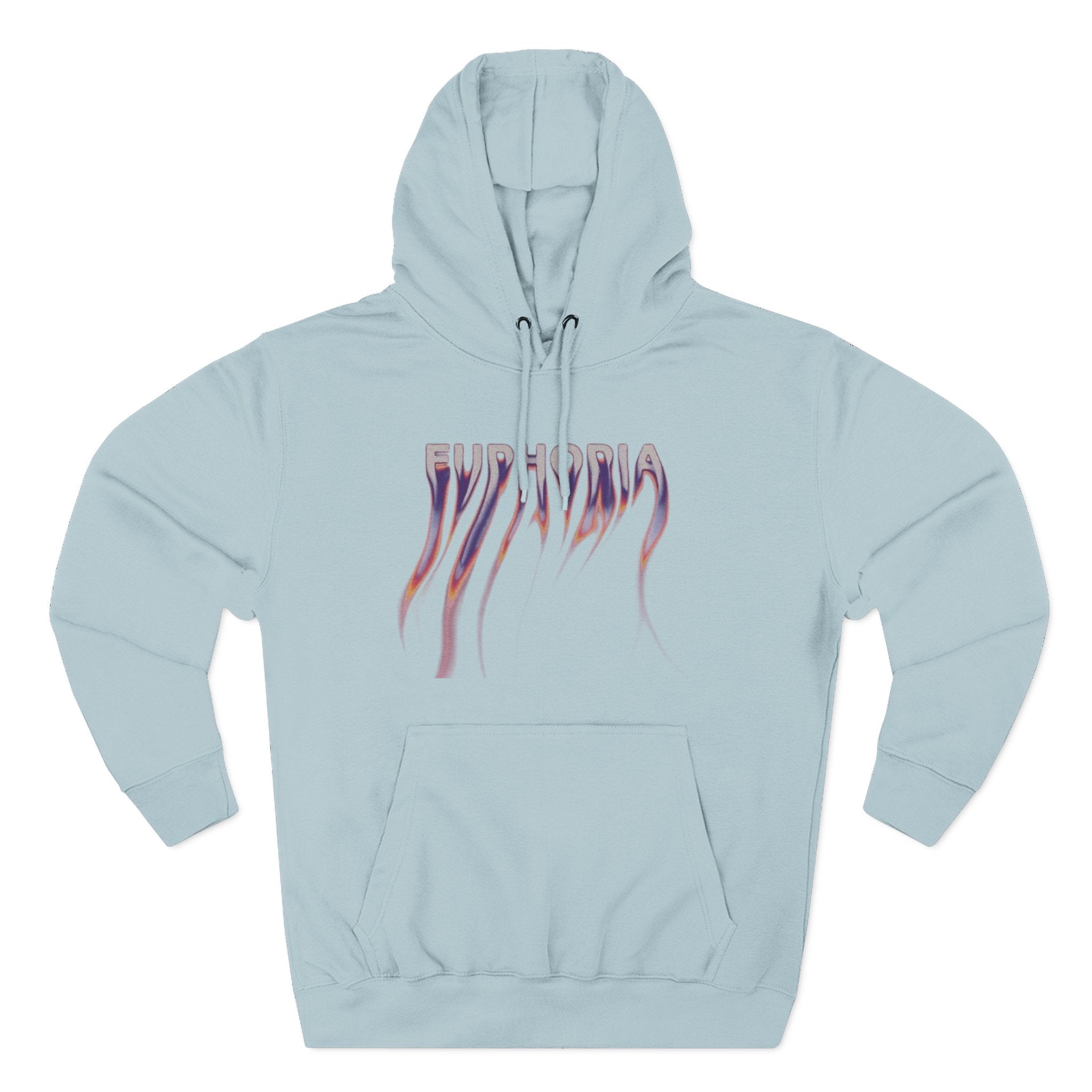 LARSNOIRE Hoodie — 'Euphoria' Gradient Gothic Logo Pullover