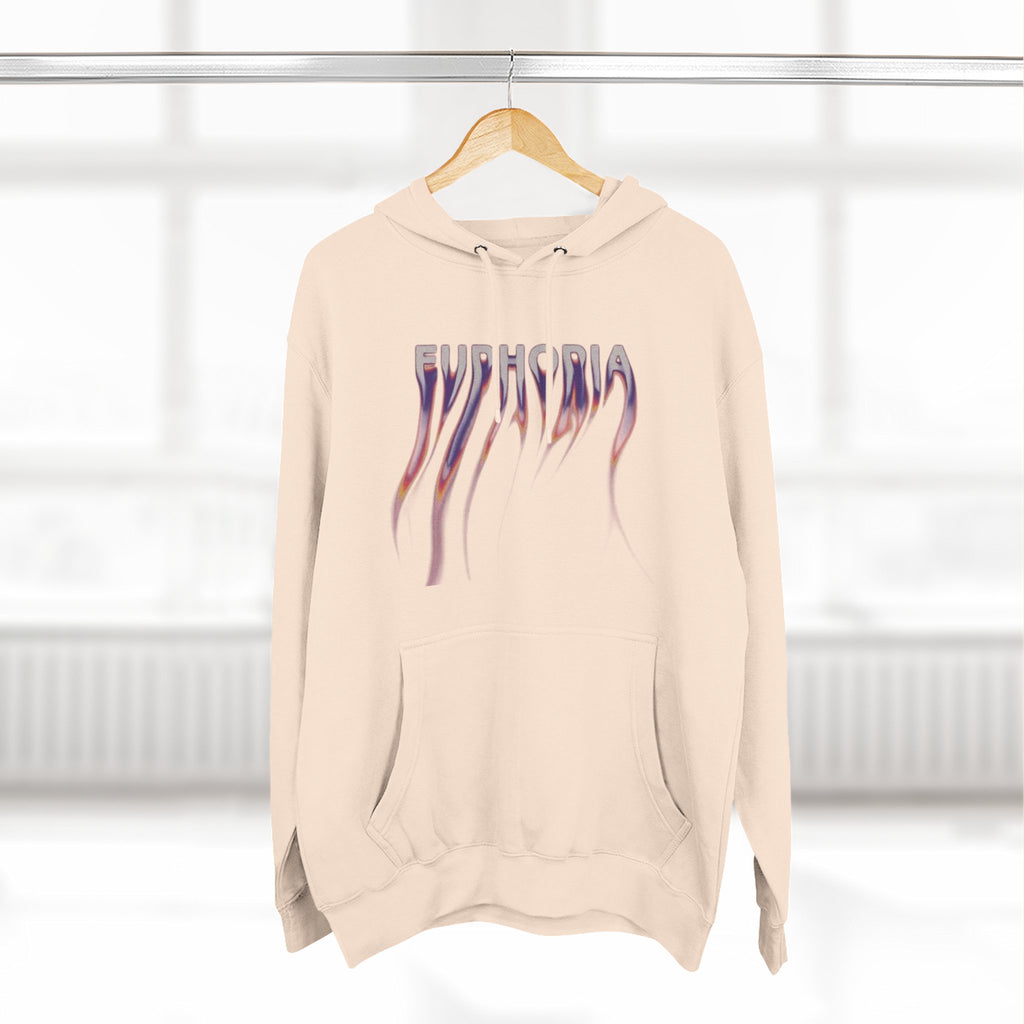 LARSNOIRE Hoodie — 'Euphoria' Gradient Gothic Logo Pullover