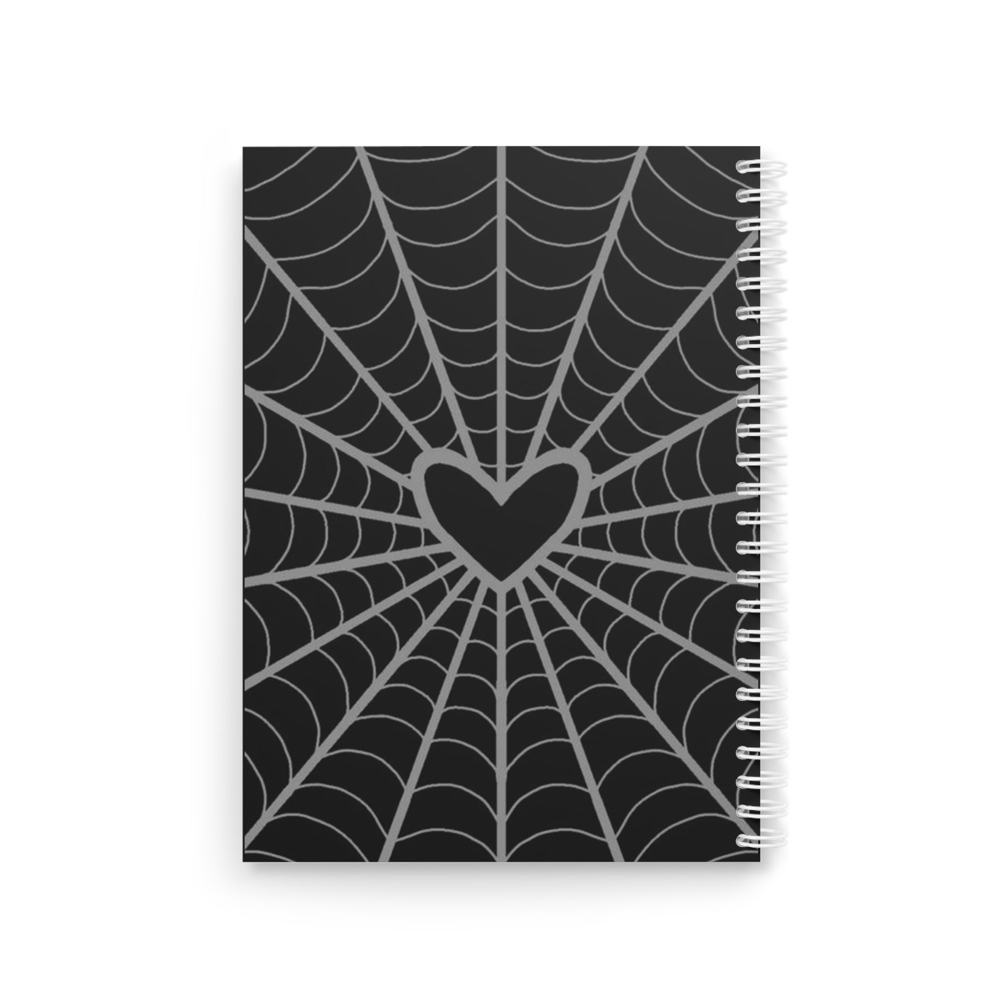 Spiral Notebook — 'ME vs ME' Motivational Spiral Notebook (Dark Minimalist)