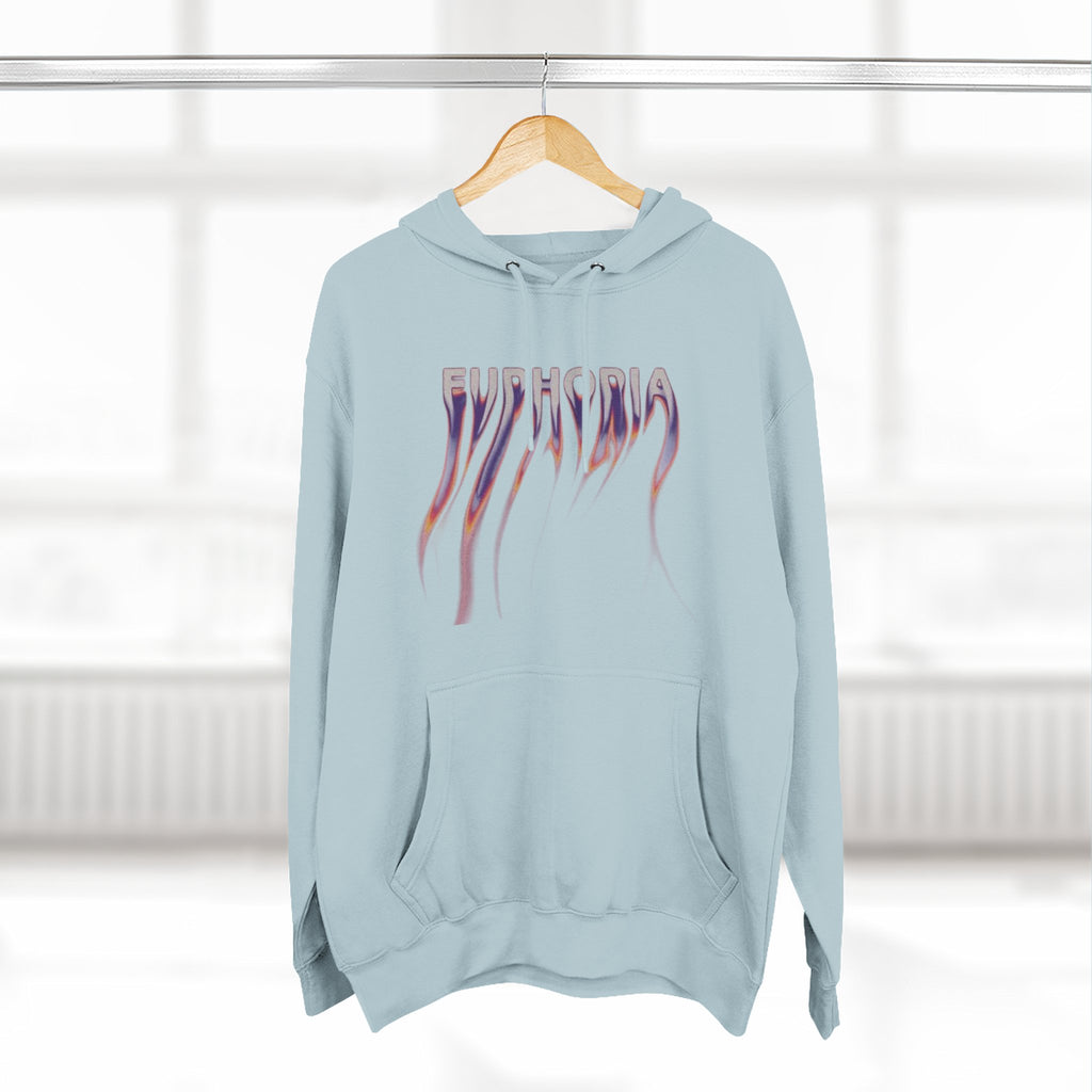 LARSNOIRE Hoodie — 'Euphoria' Gradient Gothic Logo Pullover