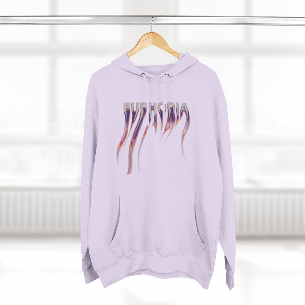 LARSNOIRE Hoodie — 'Euphoria' Gradient Gothic Logo Pullover