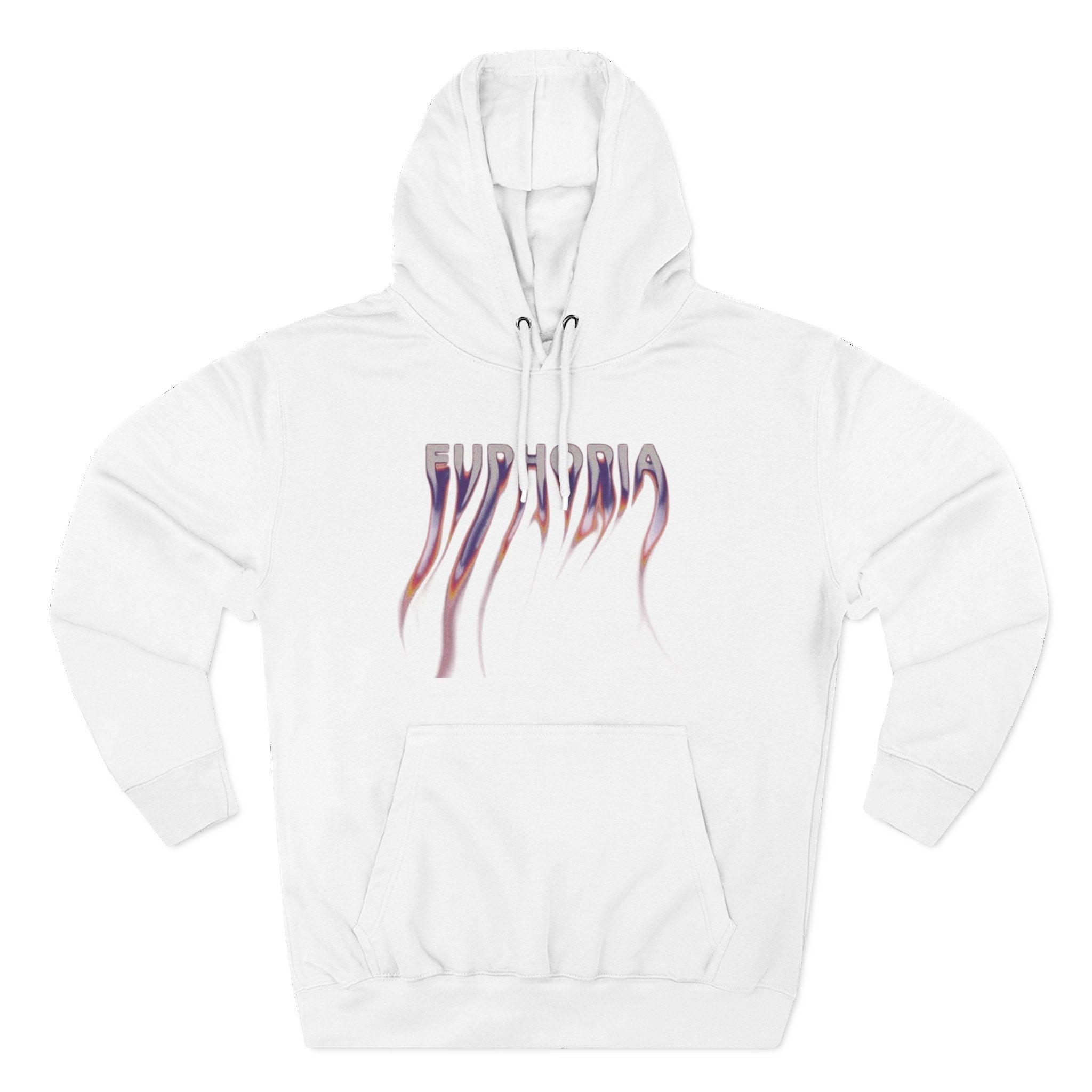 LARSNOIRE Hoodie — 'Euphoria' Gradient Gothic Logo Pullover