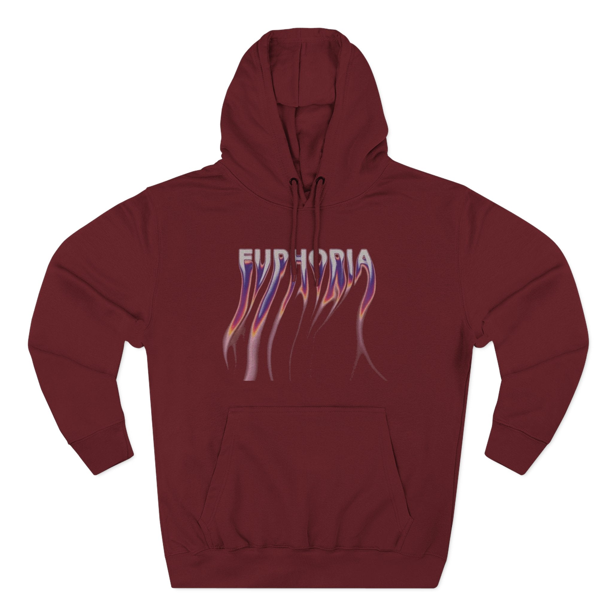 LARSNOIRE Hoodie — 'Euphoria' Gradient Gothic Logo Pullover
