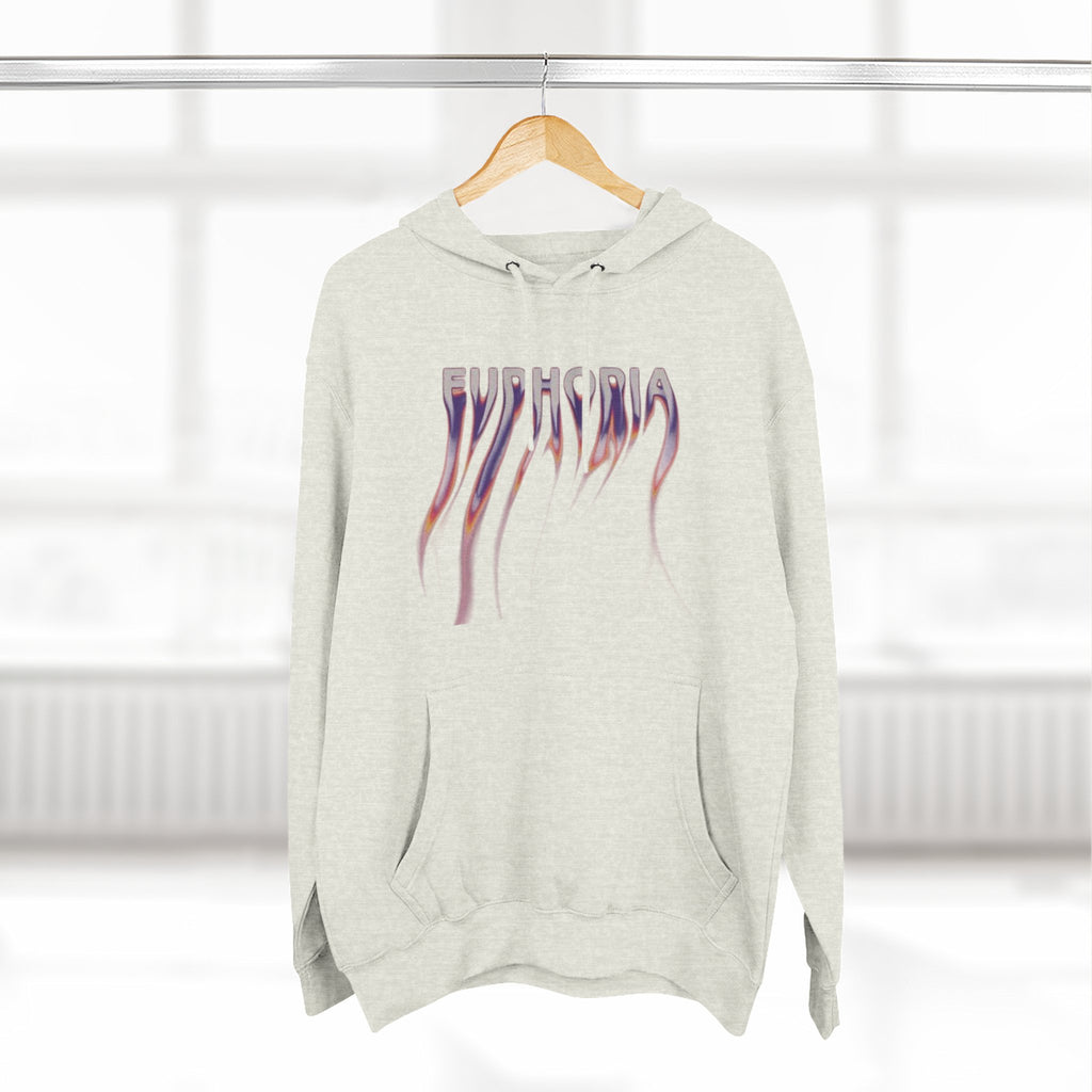 LARSNOIRE Hoodie — 'Euphoria' Gradient Gothic Logo Pullover