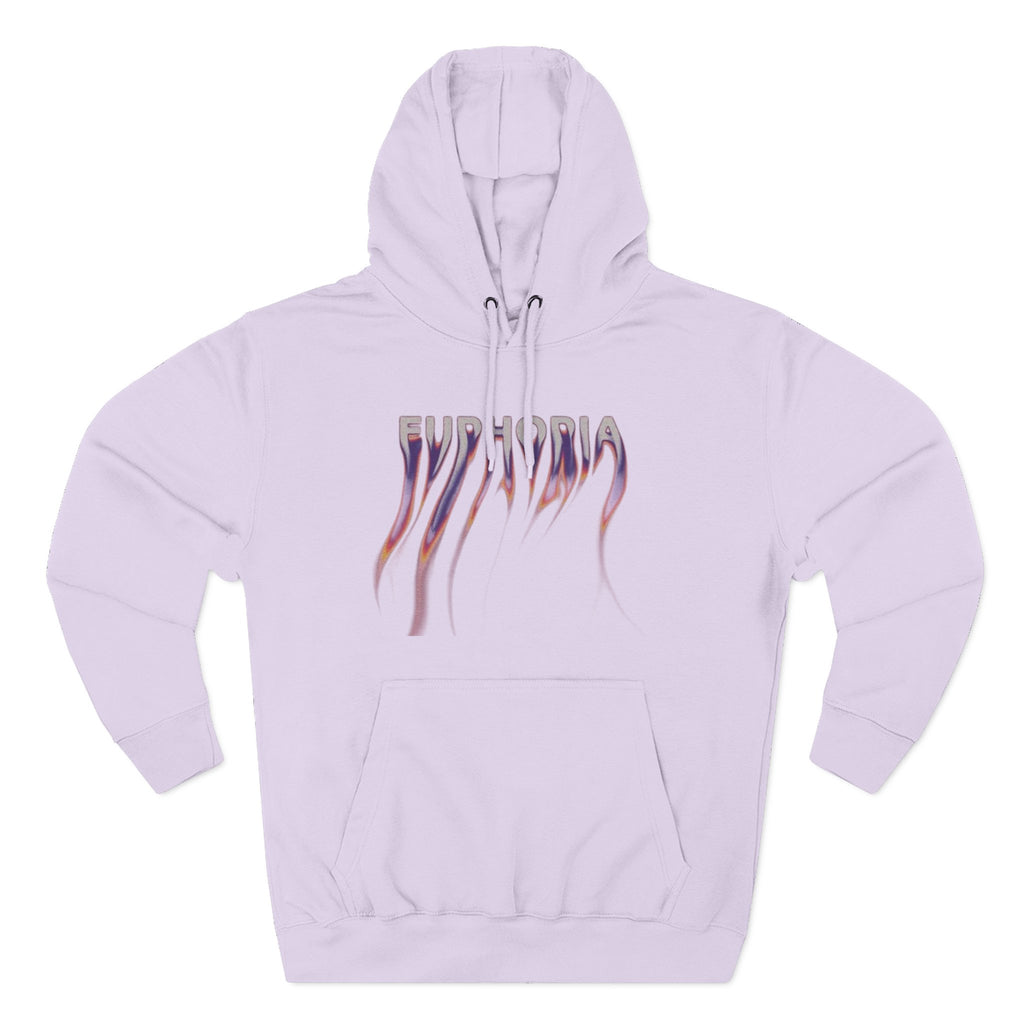 LARSNOIRE Hoodie — 'Euphoria' Gradient Gothic Logo Pullover